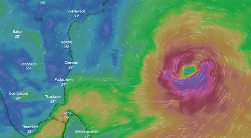 'மோக்கா' புயல் அதிவேகமாக நகர்ந்து வருவதாக இந்திய வானிலை ஆய்வு மையம் தகவல்!