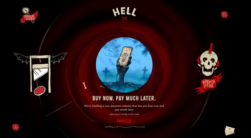 பீட்சா சாப்பிட்டுவிட்டு, அதற்கான கட்டணத்தை இறந்த பிறகு செலுத்தலாம்!