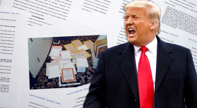 ரகசிய ஆவணங்களை திருடியதாக டொனால்ட் டிரம்ப் மீது 7  குற்றச்சாட்டு பதிவு