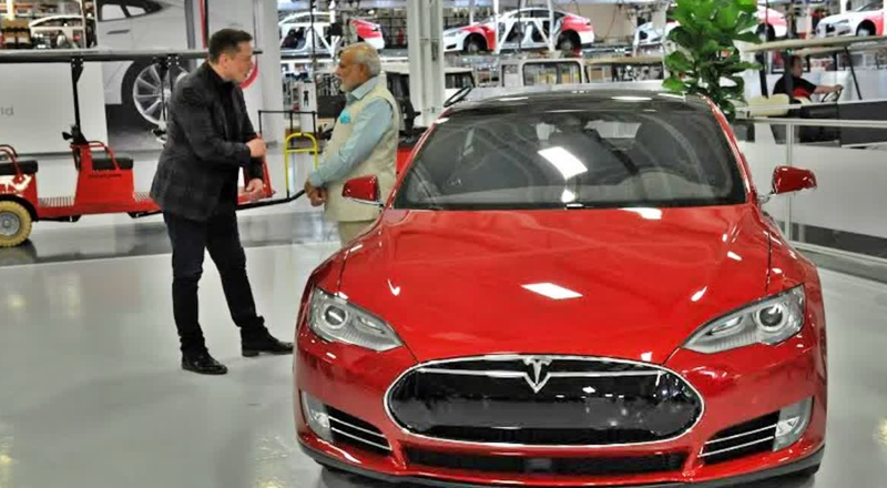 பிரதமர் மோடி - எலான் மஸ்க் சந்திப்பு!