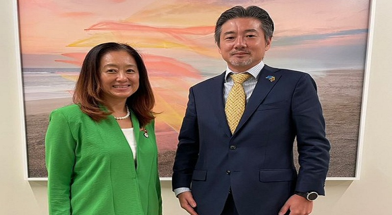 இலங்கை குறித்து ஆசிய அபிவிருத்தி வங்கியின் பணிப்பாளருடன் ஜுலி சங் கலந்துரையாடல்!