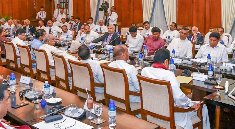 ஜனாதிபதி தலைமையில் நடைபெறும் சர்வகட்சி மாநாடு இன்று!