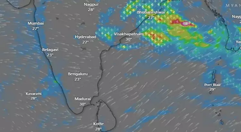 வங்கக் கடலில் புதிய காற்றழுத்த தாழ்வு பகுதி உருவாகி உள்ளதாக இந்திய வானிலை ஆய்வு மையம் தகவல்