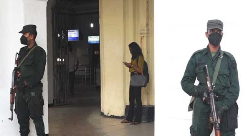 ரயில் நிலையங்களில் இராணுவத்தினரை களமிறக்க தீர்மானம்!