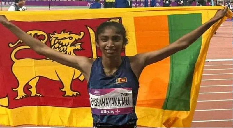 தங்கப்பதக்கம் வென்ற தருஷி கருணாரத்னவுக்கு ஜனாதிபதி வாழ்த்து!