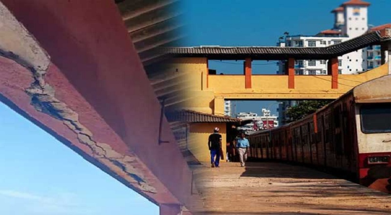 பம்பலப்பிட்டி மற்றும் வெள்ளவத்தை புகையிரத நிலையங்களுக்கு பிரவேசிப்பதற்கான மேம்பாலங்கள் குறித்து ஆய்வு!