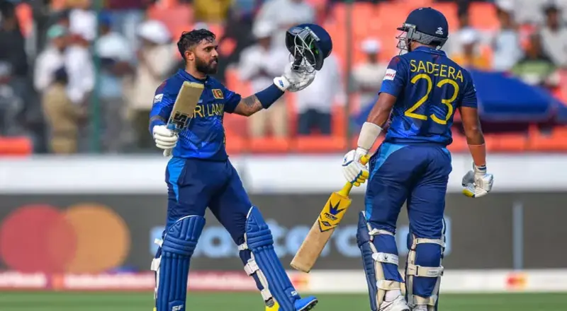 SL vs PAK WC 2023; பாகிஸ்தானுக்கு 345 ரன்கள் இலக்கு நிர்ணயித்த இலங்கை!