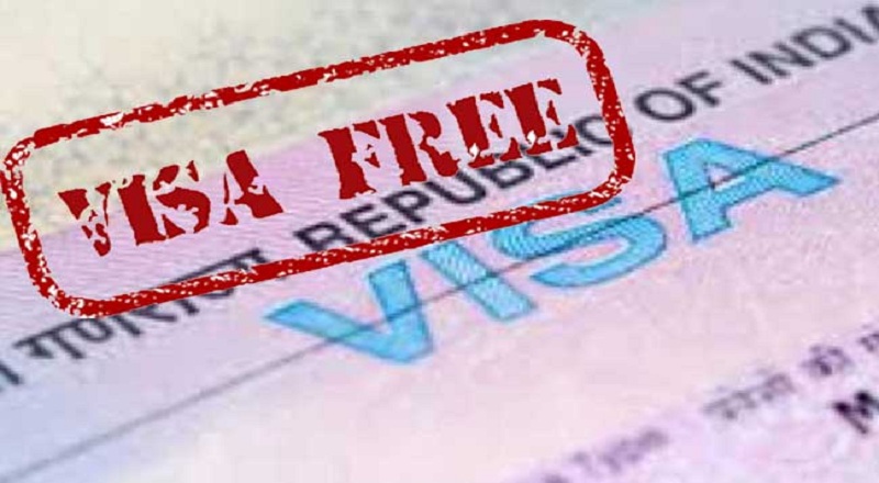விசா இன்றி நாட்டிற்குள் நுழைய ஏழு நாடுகளுக்கு அனுமதி!
