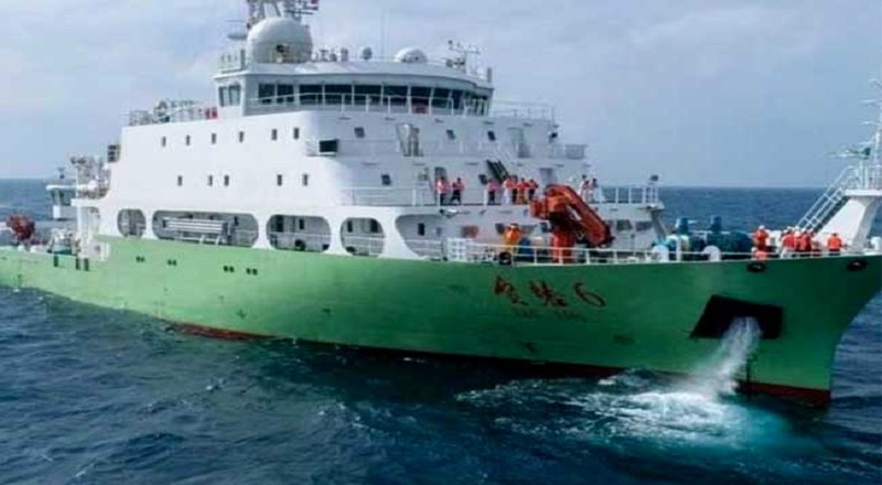 இன்று முதல் ஆய்வு நடவடிக்கைகளை ஆரம்பிக்கும் சீன ஆய்வு கப்பல்!