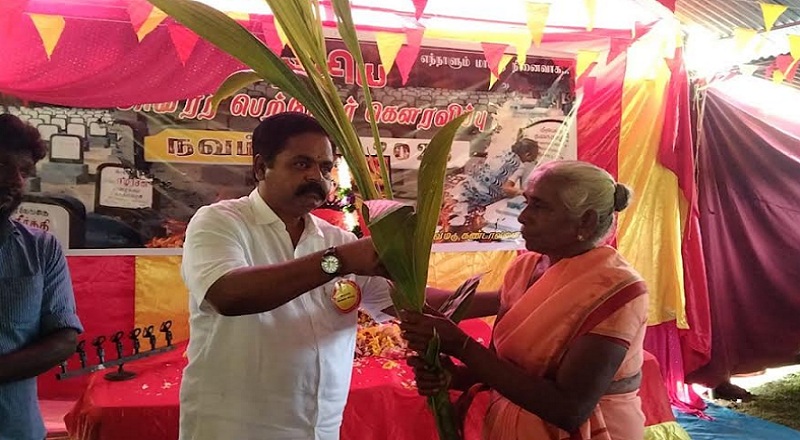 கிளிநொச்சியில் மாவீரர்களின் பெற்றோர்களுக்கு மதிப்பளிக்கும் நிகழ்வு!