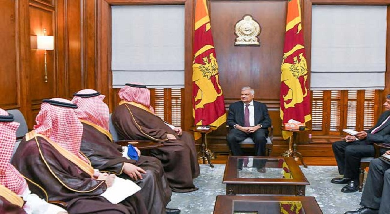சவுதி அரேபியாவின் அமைச்சர் பைசல் மற்றும் ஜனாதிபதி ரணிலுக்கு இடையில் முக்கிய சந்திப்பு!
