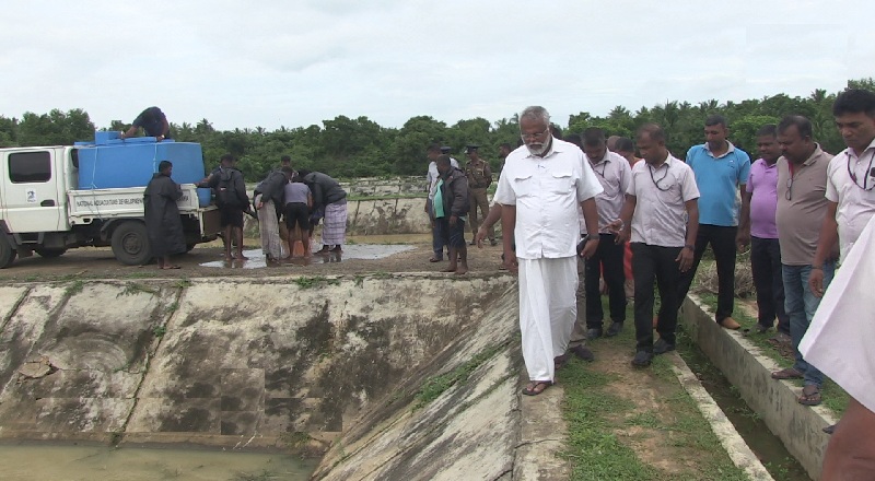 கிளிநொச்சியில் உணவுப்பாதுகாப்பு திட்டத்தை மேம்படுத்தும் நோக்குடன் மீன்குஞ்சுகள் இடும்  நிகழ்வு!