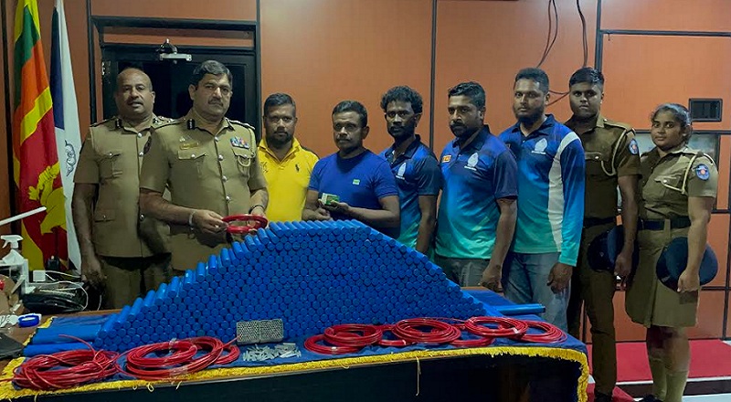 மன்னாரில் ஜெலட்டின் குச்சிகளுடன் நபர் ஒருவர் கைது!