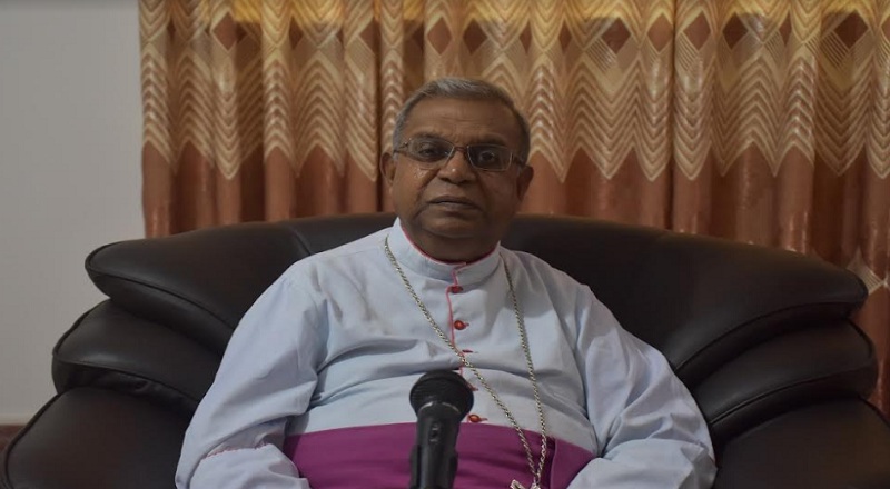 இவ் உலகில் அமைதி நிலவ வேண்டும் : மன்னார் மறைமாவட்ட ஆயர் மேதகு  இம்மானுவேல் பெர்னாண்டோ ஆண்டகை!