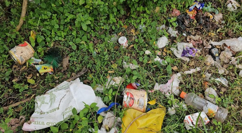 வட்டுக்கோட்டை - அத்தியடி பிள்ளையார் ஆலயத்திற்கு அருகாமையில் கொட்டப்பட்டுள்ள பொருட்களால் டெங்கு பரவும் அபாயம்!