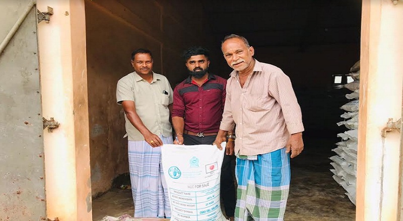 ஜப்பானிய அரசாங்கத்தால் மற்றொரு தொகுதி  உர விநியோகம்!