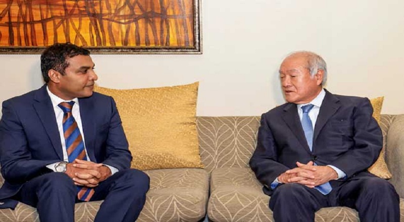 இலங்கை வந்தடைந்தார் ஜப்பானிய நிதியமைச்சர் சுசுகி ஷுனிச்சி!