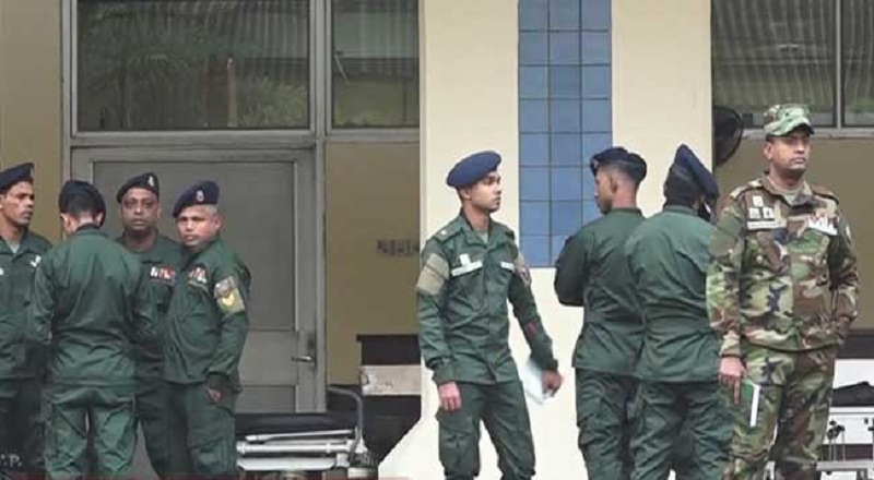 வைத்தியசாலையில் களமிறக்கப்பட்டுள்ள முப்படையினர்!