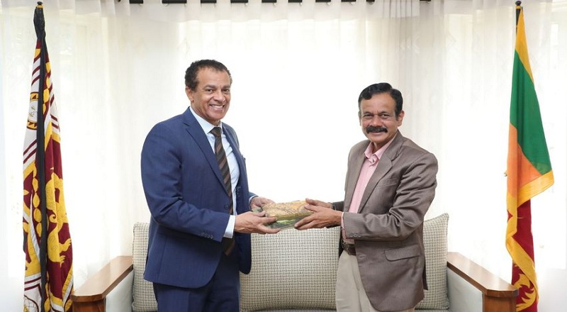 எகிப்து தூதுவர் மகிட் மொஸ்லே மற்றும் மத்திய மாகாண ஆளுநருக்கு இடையில் கலந்துரையாடல்!