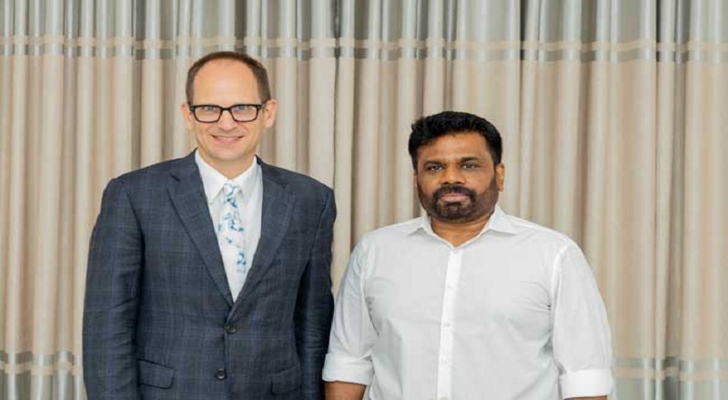 இலங்கைக்கான கனேடிய உயர்ஸ்தானிகரை சந்தித்தார் அனுர குமார!