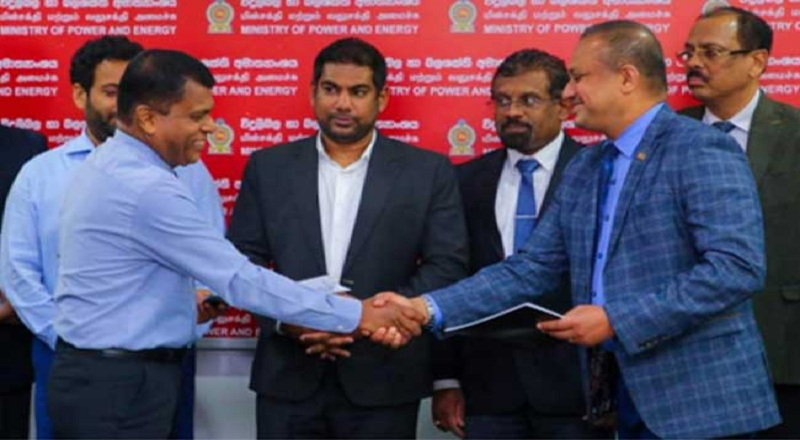 ஹம்பாந்தோட்டை நிலத்தடி சூரிய மின்கல ஆற்றல் திட்ட அபிவிருத்தி ஒப்பந்தம் கைச்சாத்து!