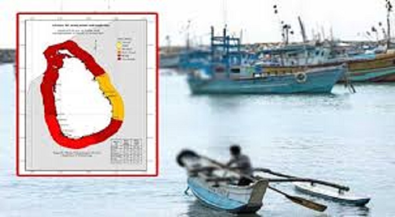 இலங்கையின் கரையோர பகுதிகளுக்கு சிவப்பு எச்சரிக்கை விடுப்பு!