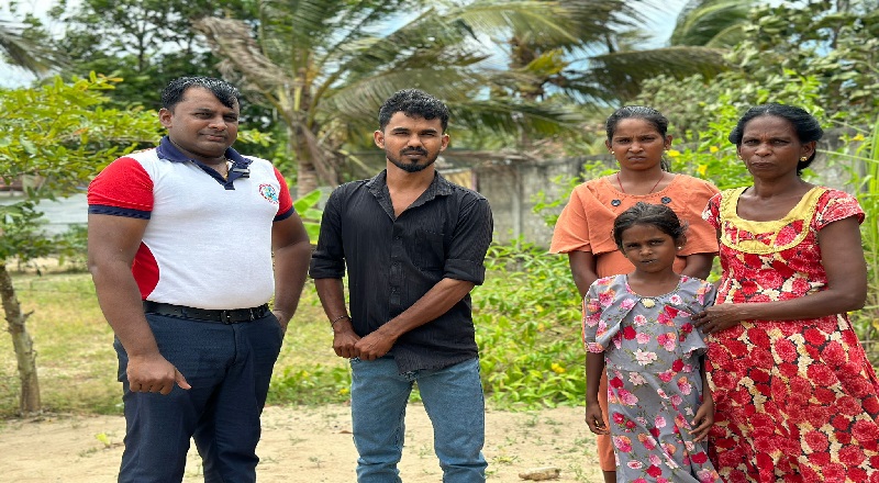முல்லைத்தீவில் ஜீவ ஊற்று அன்பின் கரம் அமைப்பின் வீடொன்று கையளிப்பு!