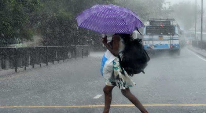 நாட்டின் பல பகுதிகளில் இடியுடன் கூடிய மழைக்கு வாய்ப்பு!