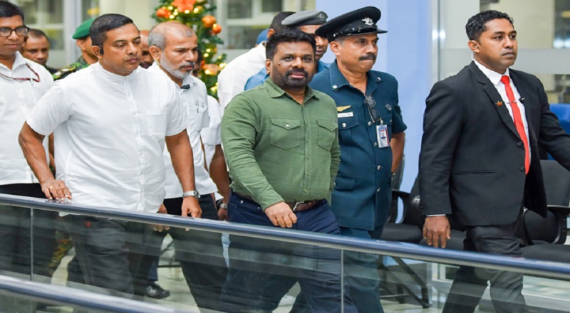 மூன்றுநாள் இந்திய விஜயத்தை முடித்துக்கொண்டு நாடு திரும்பினார் ஜனாதிபதி!