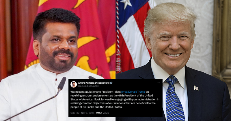 அமெரிக்க ஜனாதிபதி ட்ரம்பிற்கு அனுர அவசர கடிதம்!
