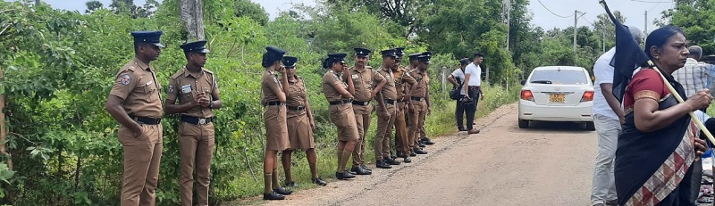 விகாரைக்கு எதிராக தையிட்டியில் போராட்டம்: ஊடகவியலாளர்களுக்கு அனுமதி மறுப்பு