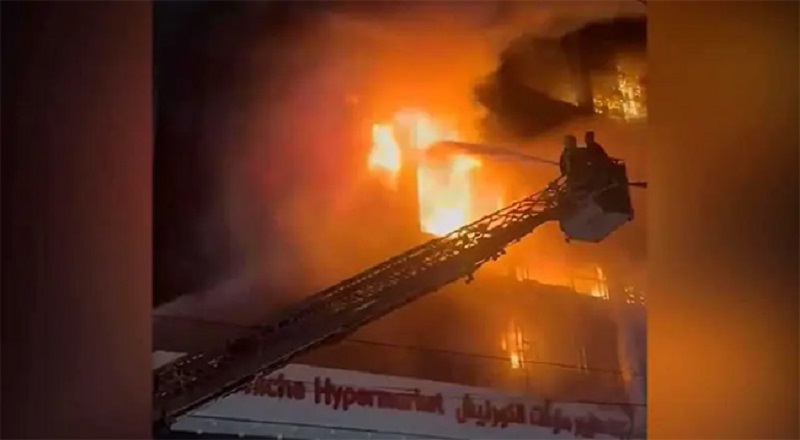 ஈராக்கில் உள்ள ஹைப்பர் மார்க்கெட்டில் தீவிபத்து - 50 பேர் பலி!