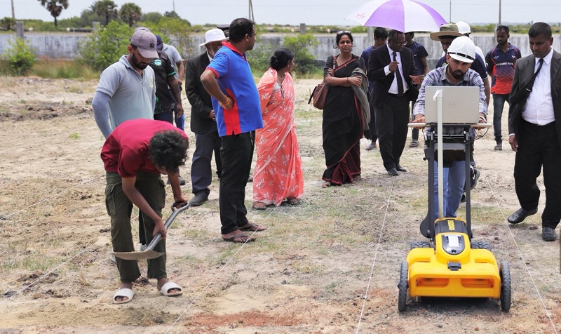 செம்மணி புதைகுழிகளை கண்டுபிடிக்க  தரைகீழ்  ஊடுருவும் ராடார் ஸ்கேனிங் தொழில்நுட்பம்!