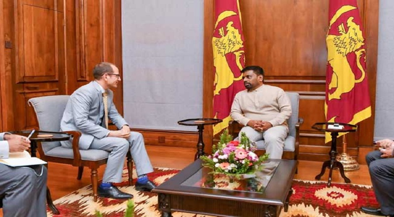 ஜனாதிபதி அனுரகுமார திசாநாயக்கவிற்கும் இலங்கைக்கான ஆஸ்திரேலிய உயர் ஸ்தானிகருக்கும் இடையில் சந்திப்பு!