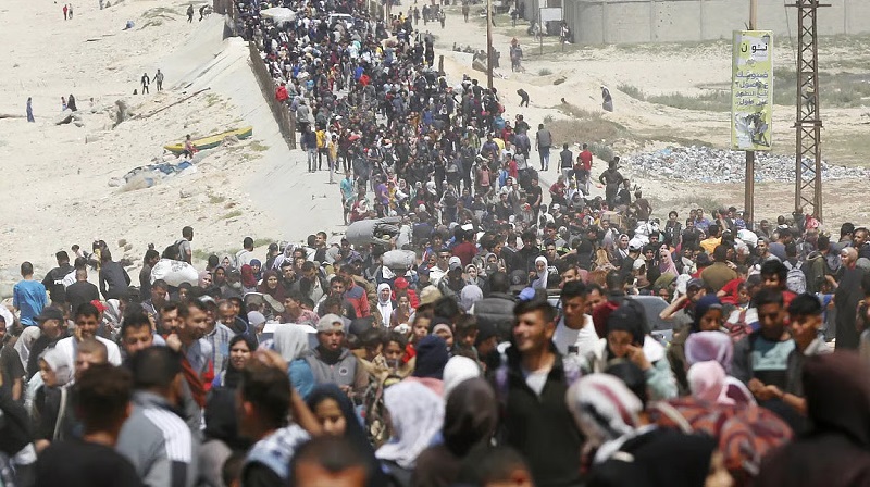 காஸா மக்களுக்கு இஸ்ரேல் இறுதி எச்சரிக்கை!  தடுத்து நிறுத்தப்படும் நிவாரணப் பொருட்கள்