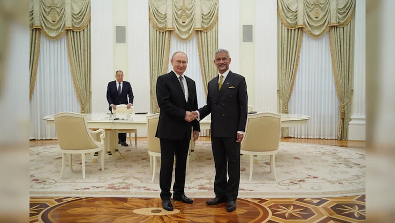 ரஷ்ய ஜனாதிபதி மற்றும் இந்திய வெளியுறவு அமைச்சர் இடையே சந்திப்பு