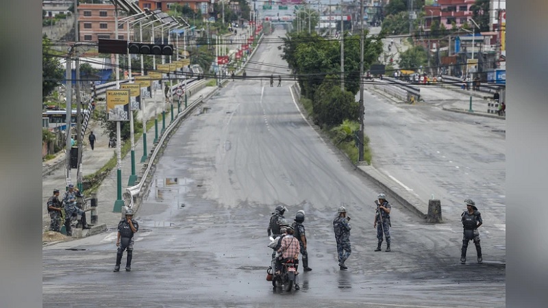 நேபாளத்தில் ஊரடங்கு உத்தரவு பிறப்பிப்பு