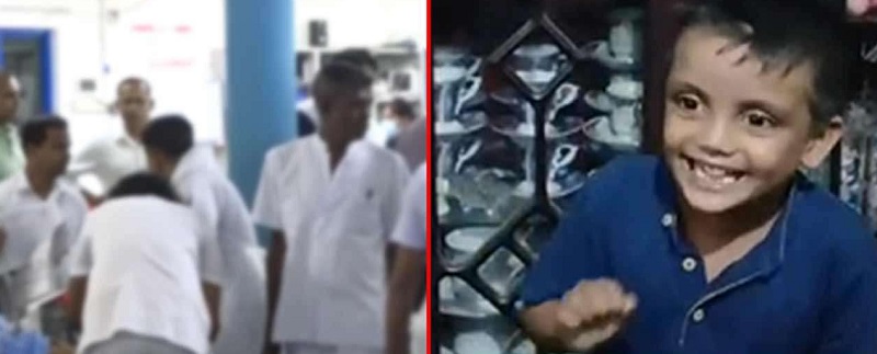 வீட்டின் முன்பாக விளையாடிக் கொண்டிருந்த சிறுவன் வான் மோதி உயிரிழப்பு!