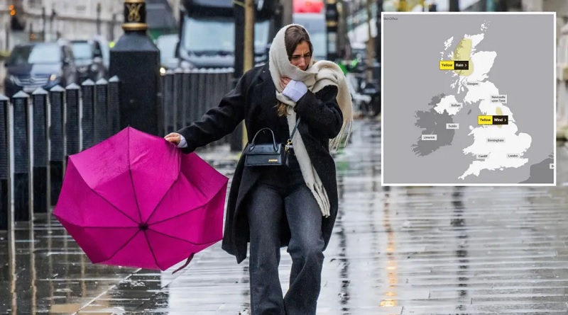 பிரித்தானியாவின் சில பகுதிகளில் மஞ்சள் எச்சரிக்கை அறிவிப்பு