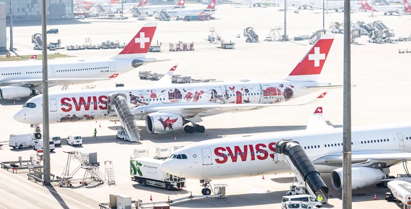 ஐரோப்பாவிற்கான விமான சேவைகளை அதிகரிக்கும் சுவிஸ் ஏர்லைன்ஸ்