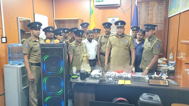 கிளிநொச்சியில் திருட்டு சம்பவங்களுடன் தொடர்புடைய கணவன் மனைவி கைது