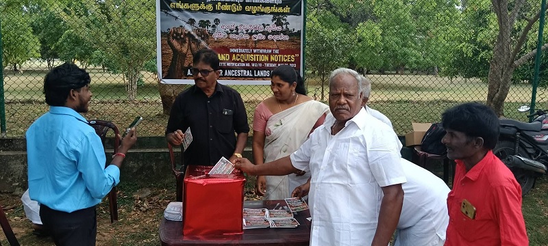 ஒன்பதாவது வாரமாகவும் மயிலிட்டியில் மக்கள் போராட்டம்