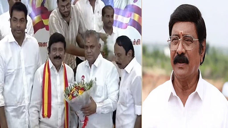 தமிழக முதல்வருடன் கைகோர்த்த பிரபல இயக்குநர் ஆர்.வி. உதயகுமார்
