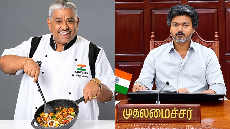 சமையல் கலை நிபுணர் செஃப் தாமு மறைவு - முதலமைச்சர் விஜய் இரங்கல்