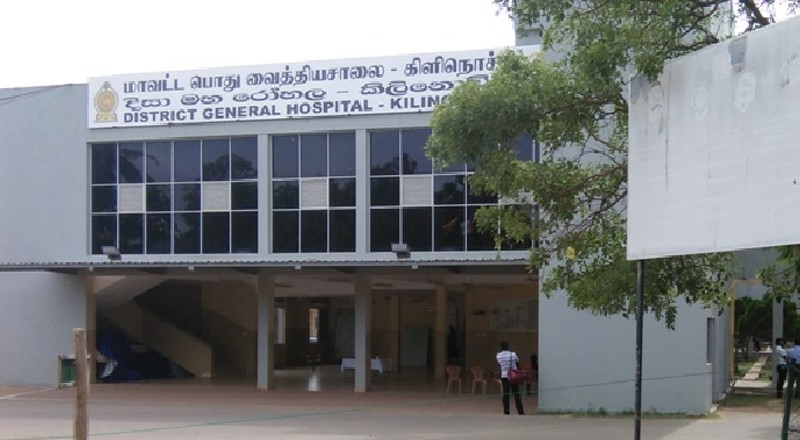 கிளிநொச்சி வைத்தியசாலையில் சடலங்களை பேண  கொள்கலன் வசதி