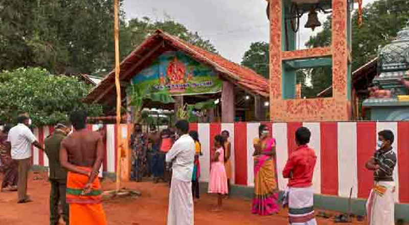ஓமந்தை பிள்ளையார் கோவில் கும்பாபிஷேகம்: ஆலய குருக்கள் உட்பட 6 பேருக்கு கோவிட் 