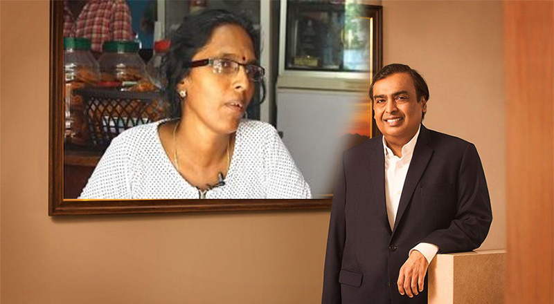 முகேஷ் அம்பானியின் கூட்டத்திற்கு அழைக்கப்பட்ட முல்லைத்தீவு பெண் - யார் இவர்