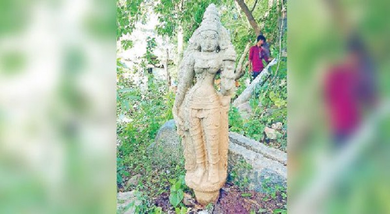 கி.பி.10ம் நூற்றாண்டை சேர்ந்த ஸ்ரீதேவி சிலை கண்டெடுப்பு