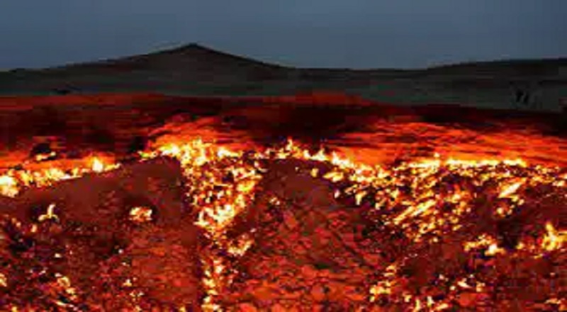 41 ஆண்டுகளாக எரிந்து கொண்டிருக்கும் இடம்..