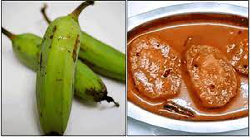சோற்றுடன் குழைத்து உண்ணுவதற்கு வாழைக்காய் கறி செய்வது | Banana Curry Recipe ! எப்படி?